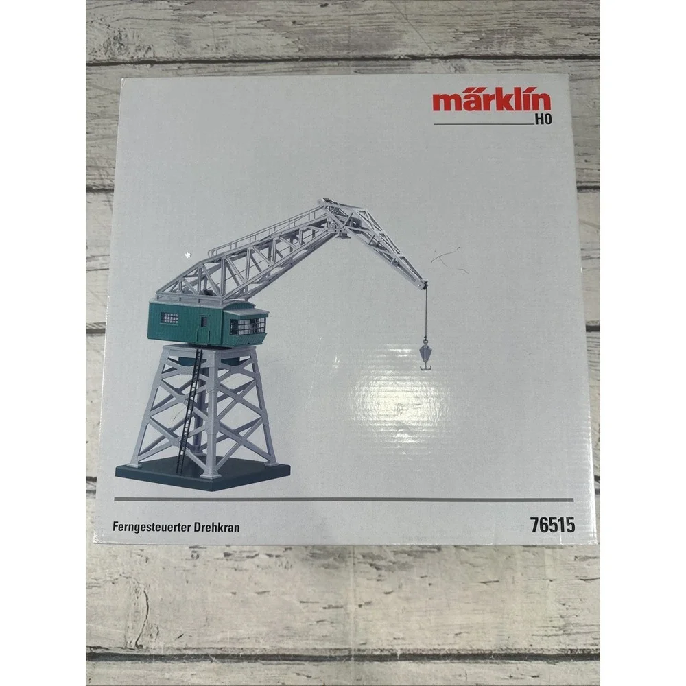 Märklin HO 76515 Rotary Crane w/ Original Box Made in Germany Rare New In Box